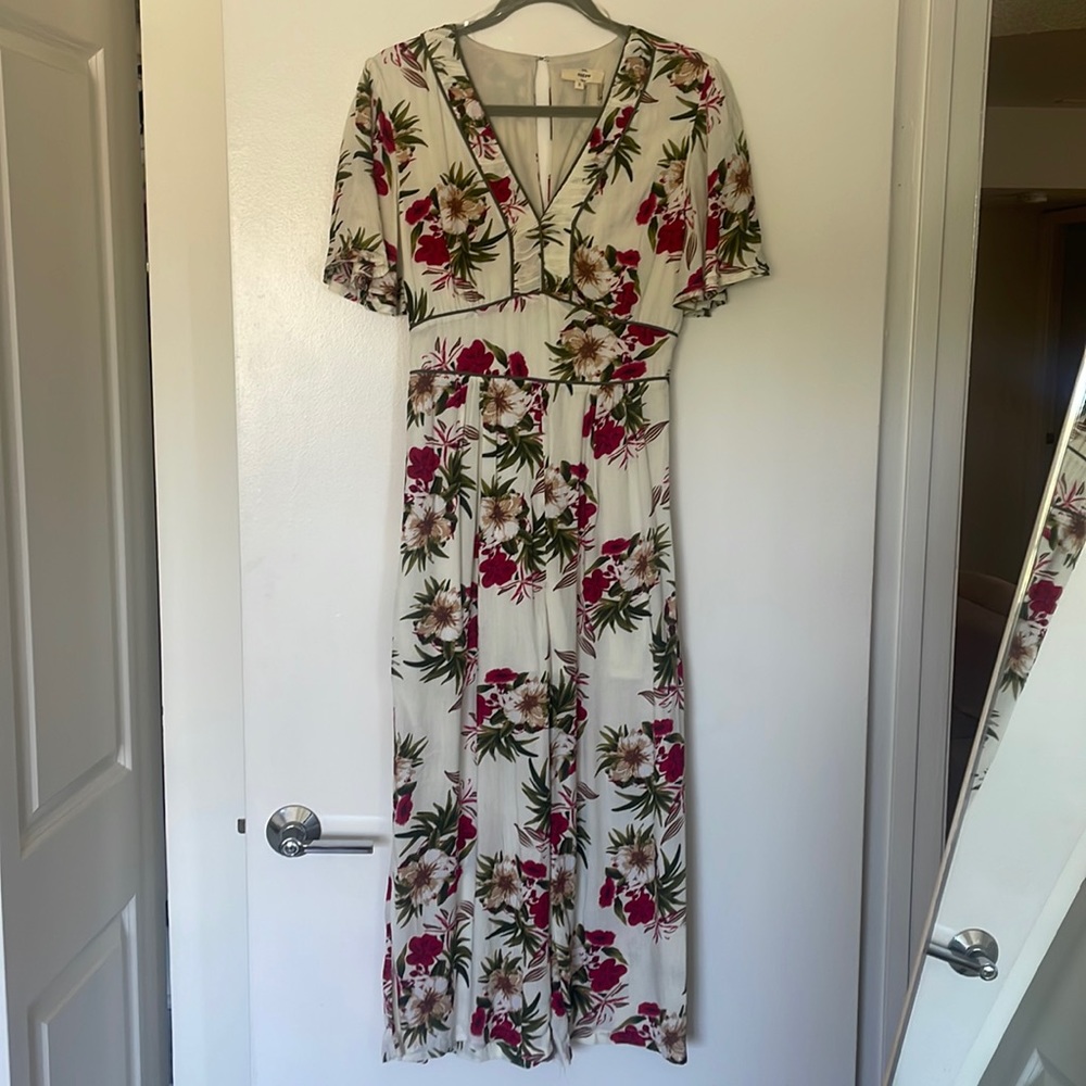Entro floral jumpsuit